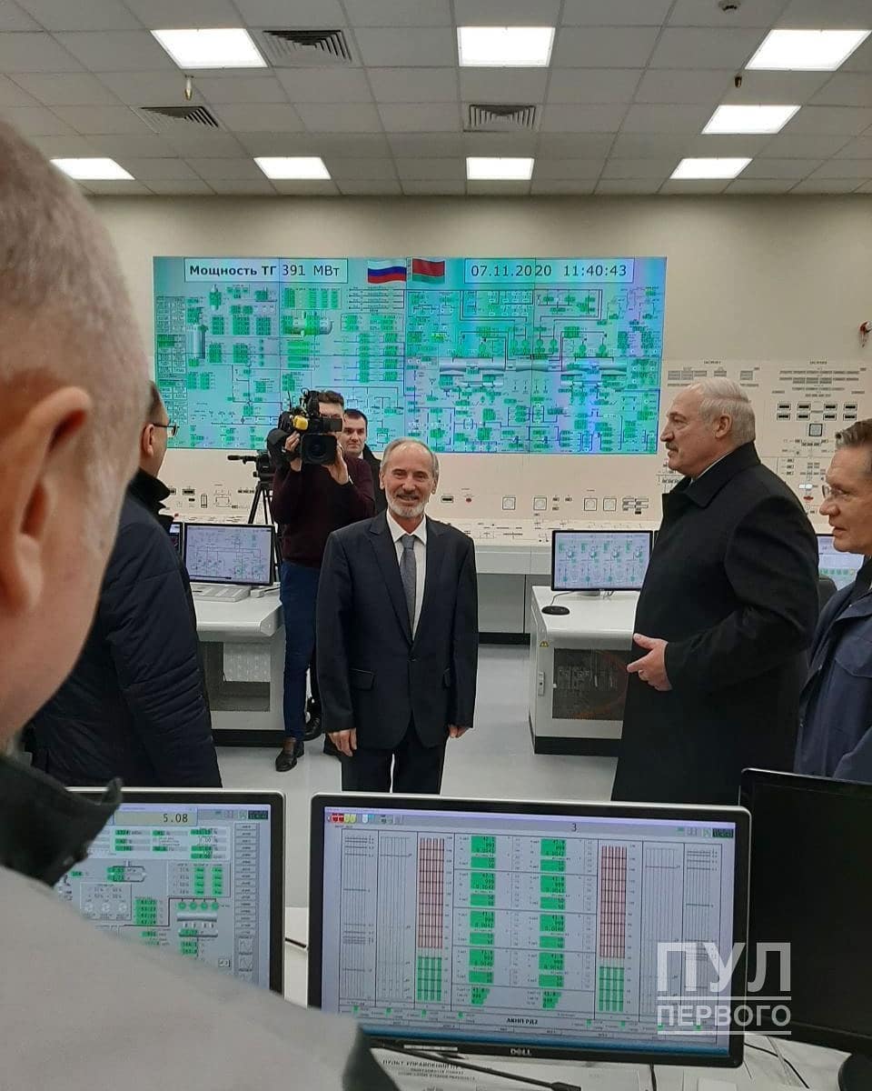 Президент Республики Беларусь Александр Лукашенко оценил ход работ по вводу в эксплуатацию первого энергоблока Белорусской АЭС