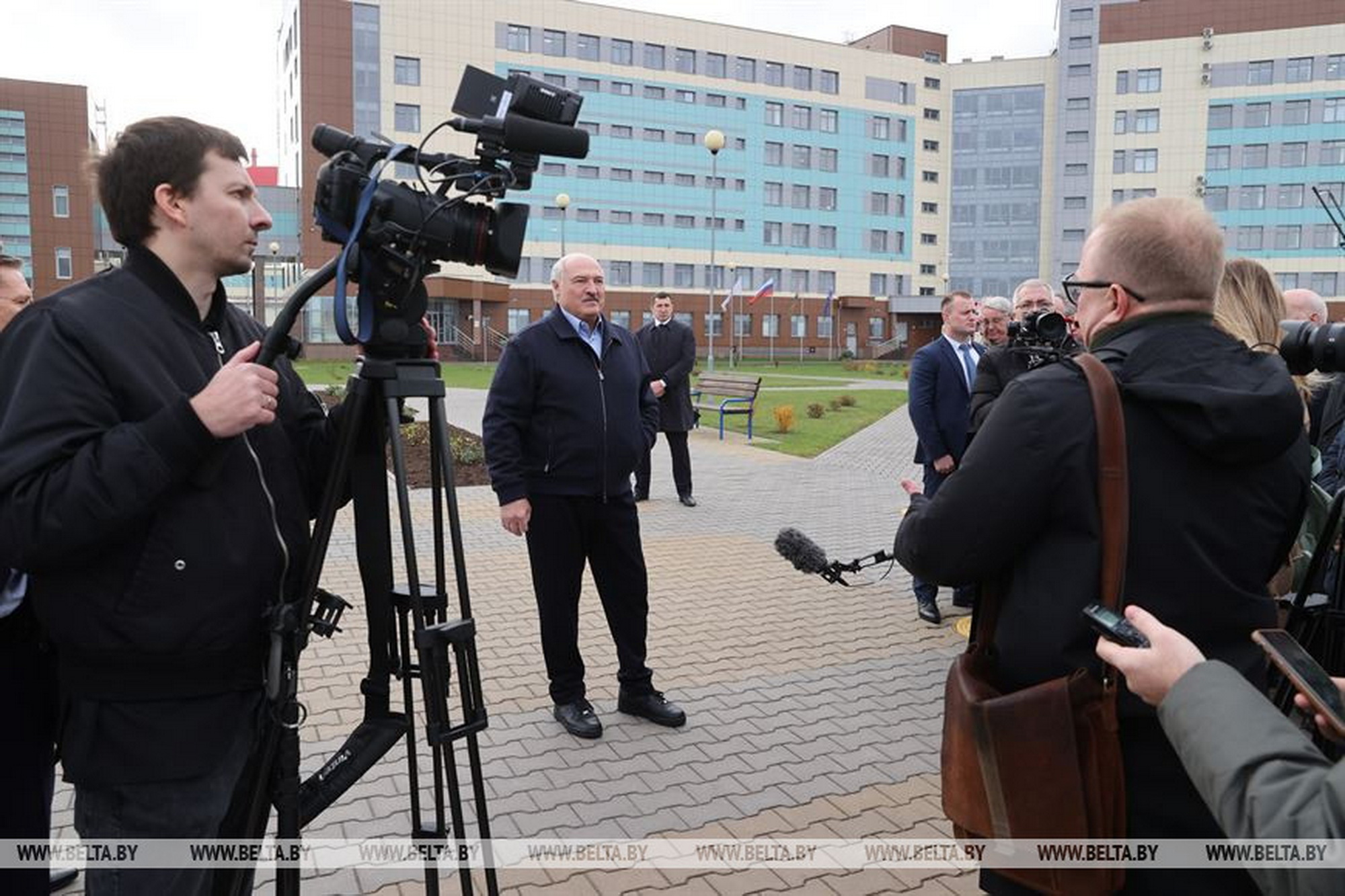 Александр Лукашенко 3 ноября посетил Белорусскую АЭС