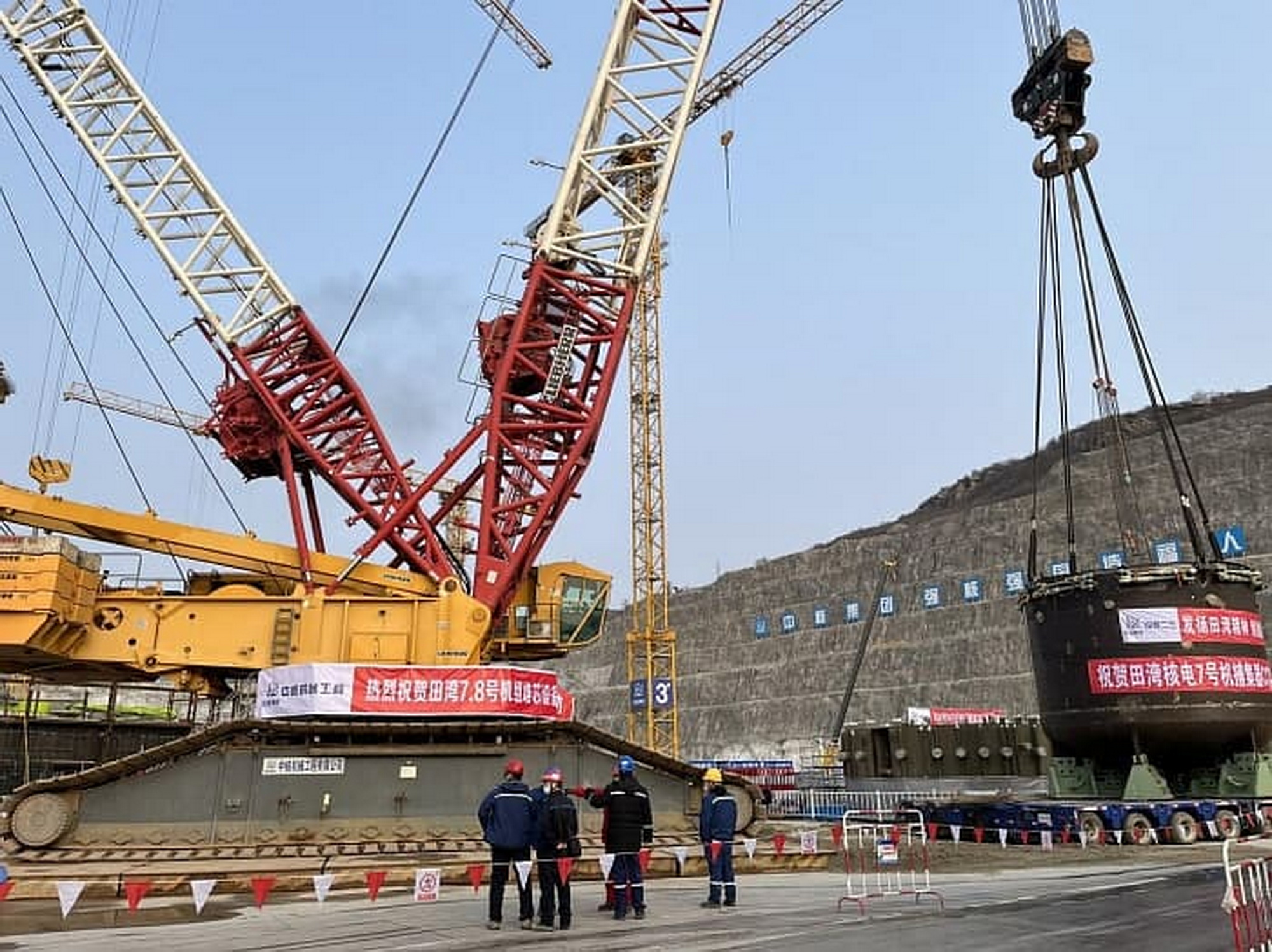 На блоке № 7 АЭС «Тяньвань» в Китае специалисты приступили к монтажу устройства локализации расплава («ловушки расплава»)