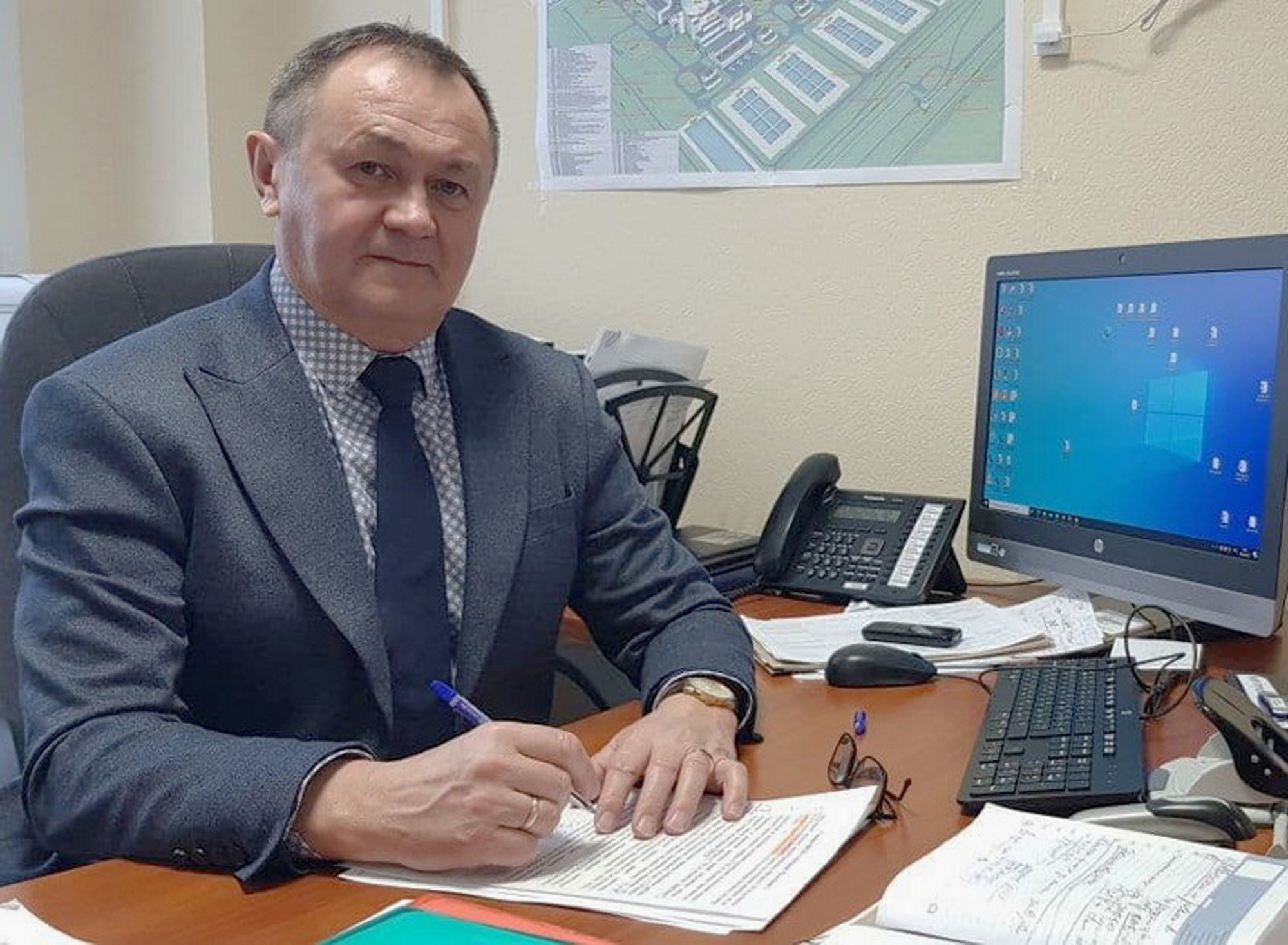 Зам. главного инженера БелАЭС по безопасности Ринат Валеев по поводу предстоящего визита на БелАЭС экспертов ENSREG