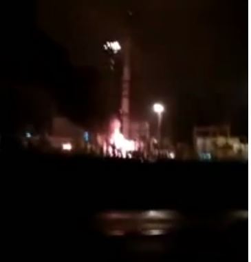 Пожар на трансформаторе Ровненской АЭС (Украина)